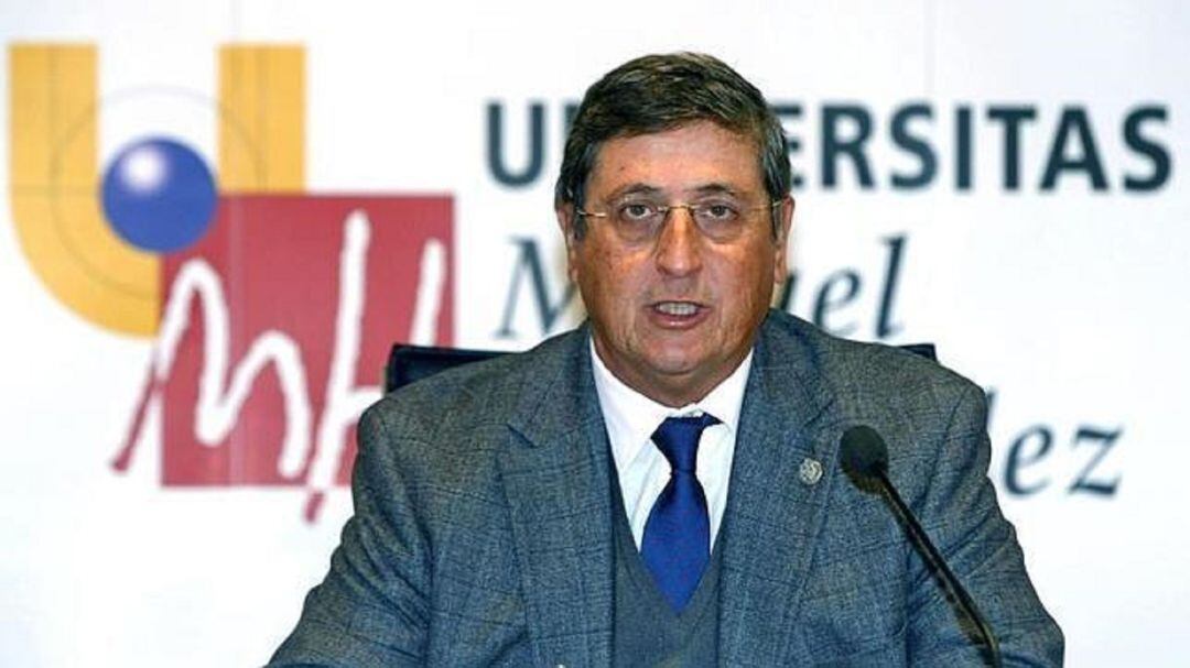 Jesús Pastor, ex rector de la UMH