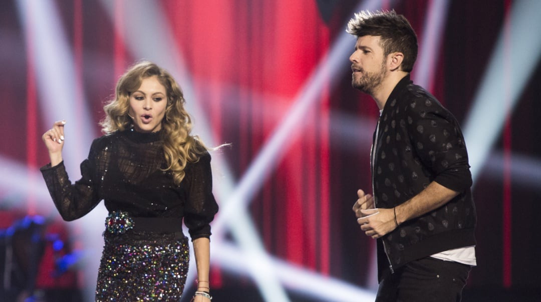 Paulina Rubio y Pablo López, coaches de &#039;La Voz Senior&#039;