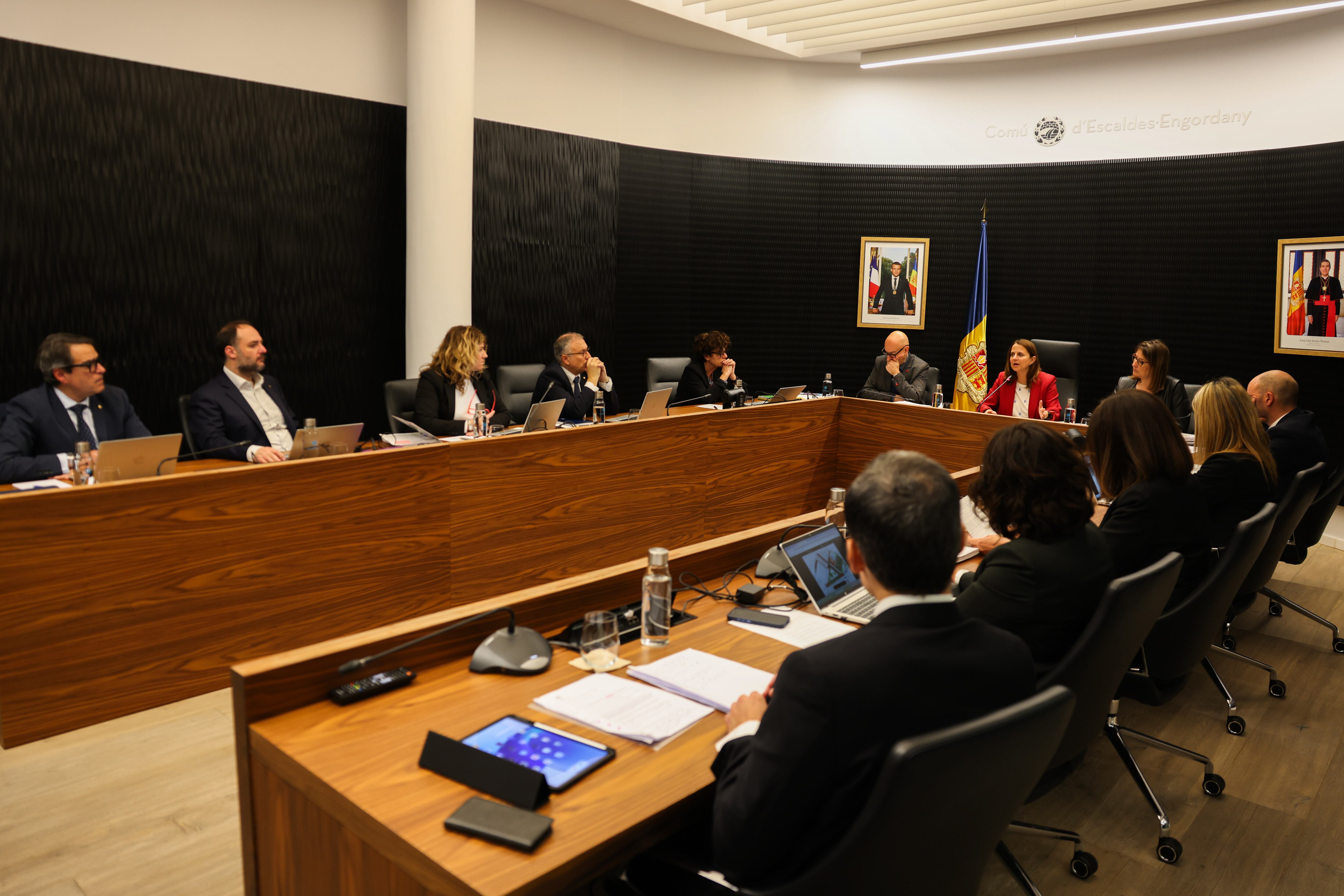 La sessió del consell de comú d&#039;Escaldes d&#039;aquesta tarda