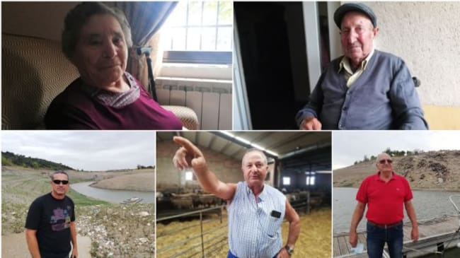 Caridad Román Giraldo, Estanislao Refoyo, Javier Hernández, Laureano Andrés Antón y Miguel López González