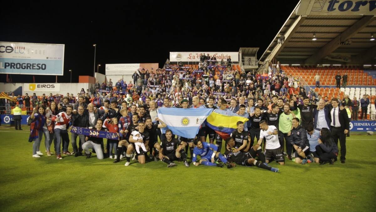 Se cumplen cinco años del ascenso en Lugo con otro contexto muy diferente para la SD Huesca