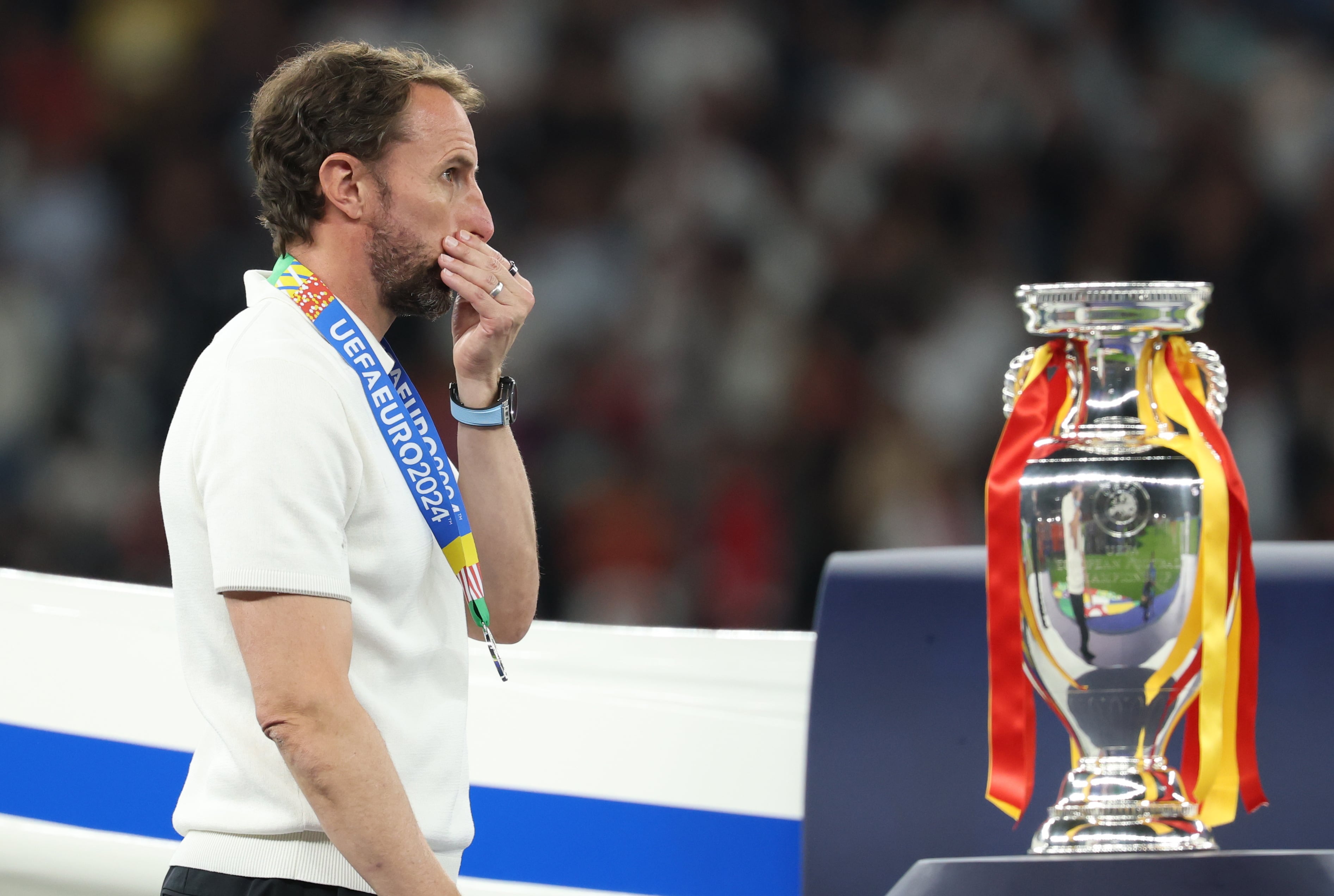 Gareth Southgate tras volver a perder una nueva final de Eurocopa