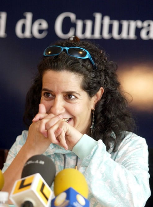 Helena Pimenta durante una rueda de prensa