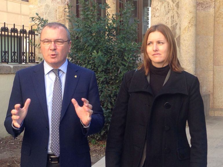 Carles Pellicer i Alícia Alegret aquest divendres