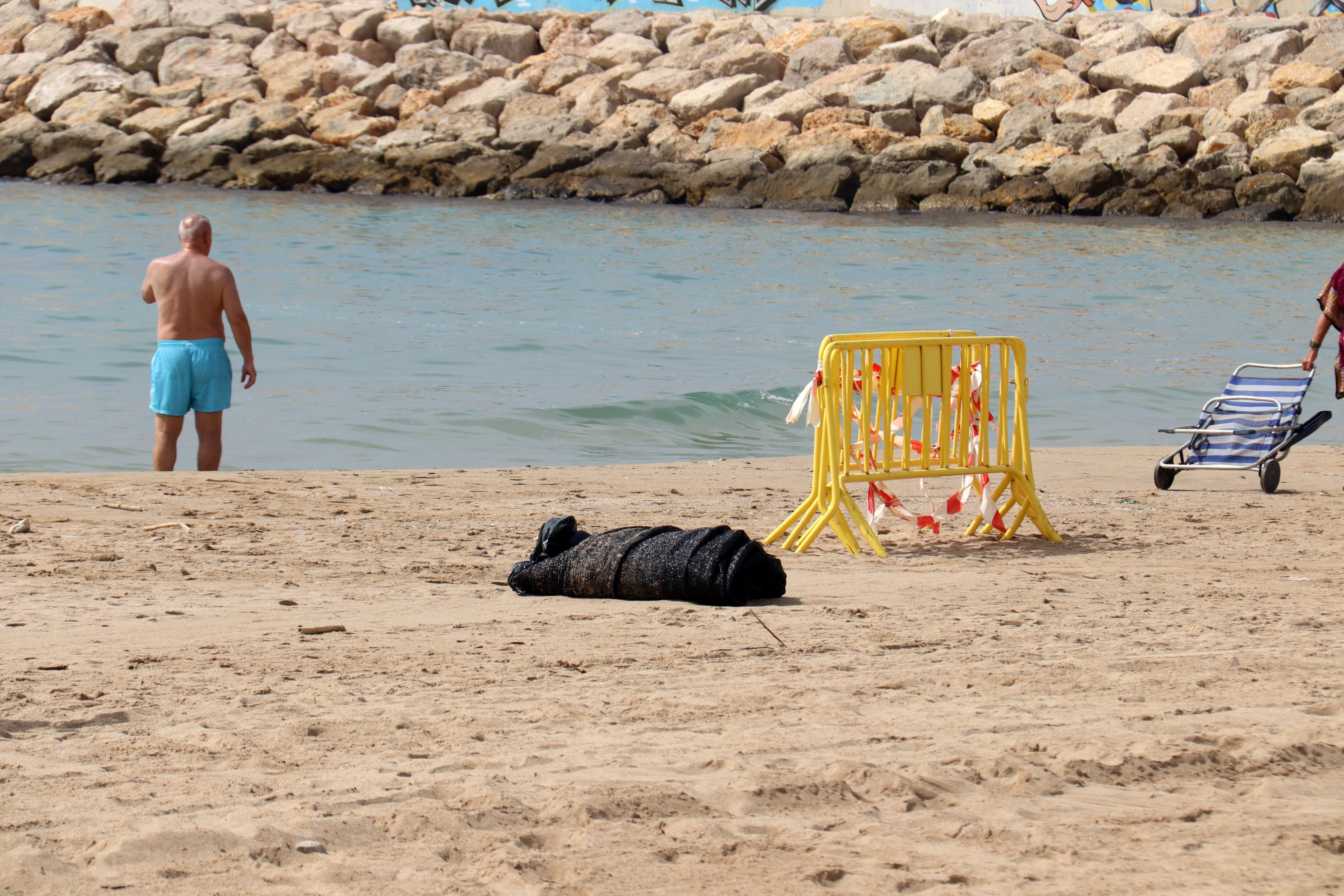 Platja de Roda de Berà, on s&#039;ha trobat el cadàver