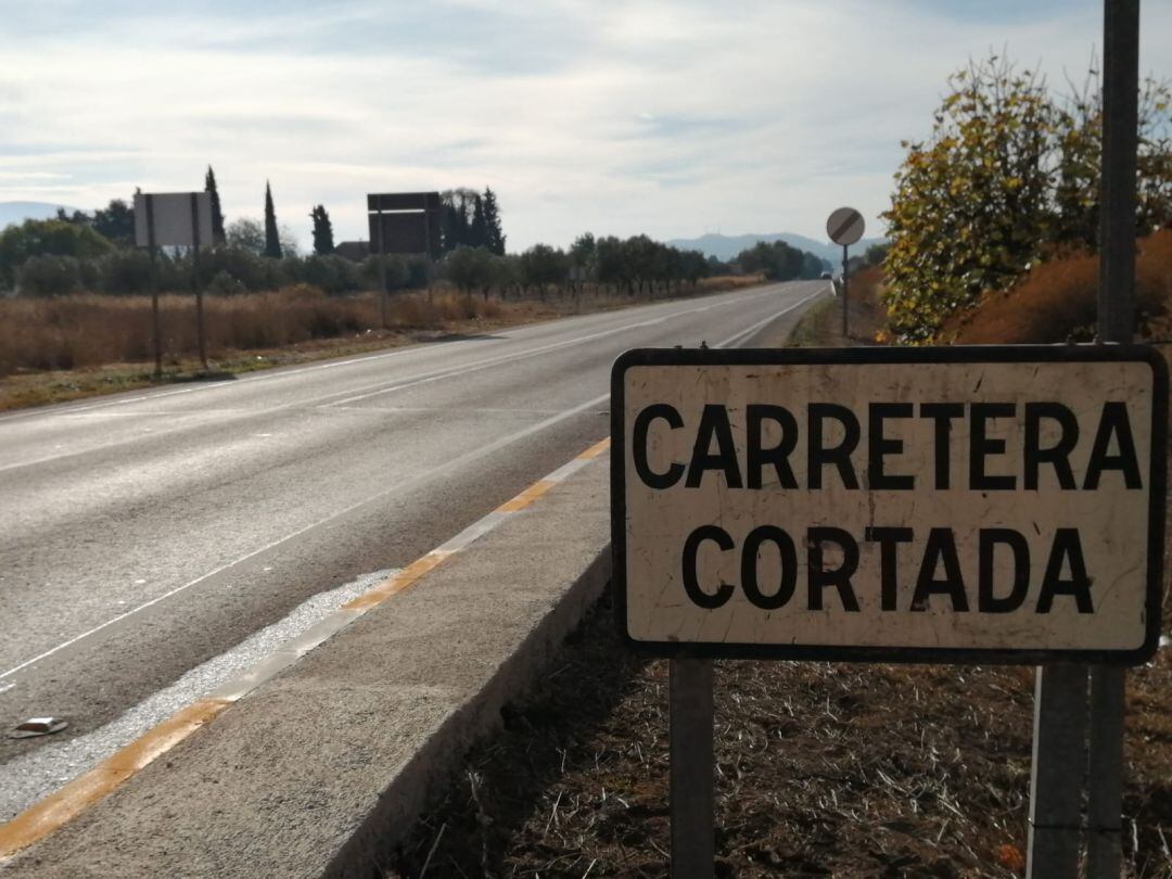 Carretara de La Torreta cortada 