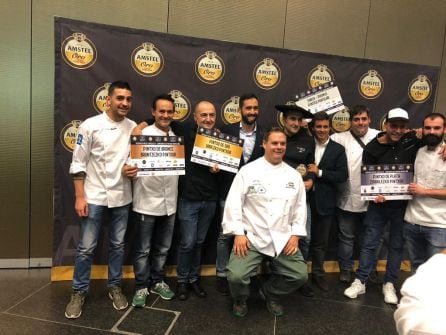 Imagen de los ganadores del Campeonato de Pintxos de Bizkaia