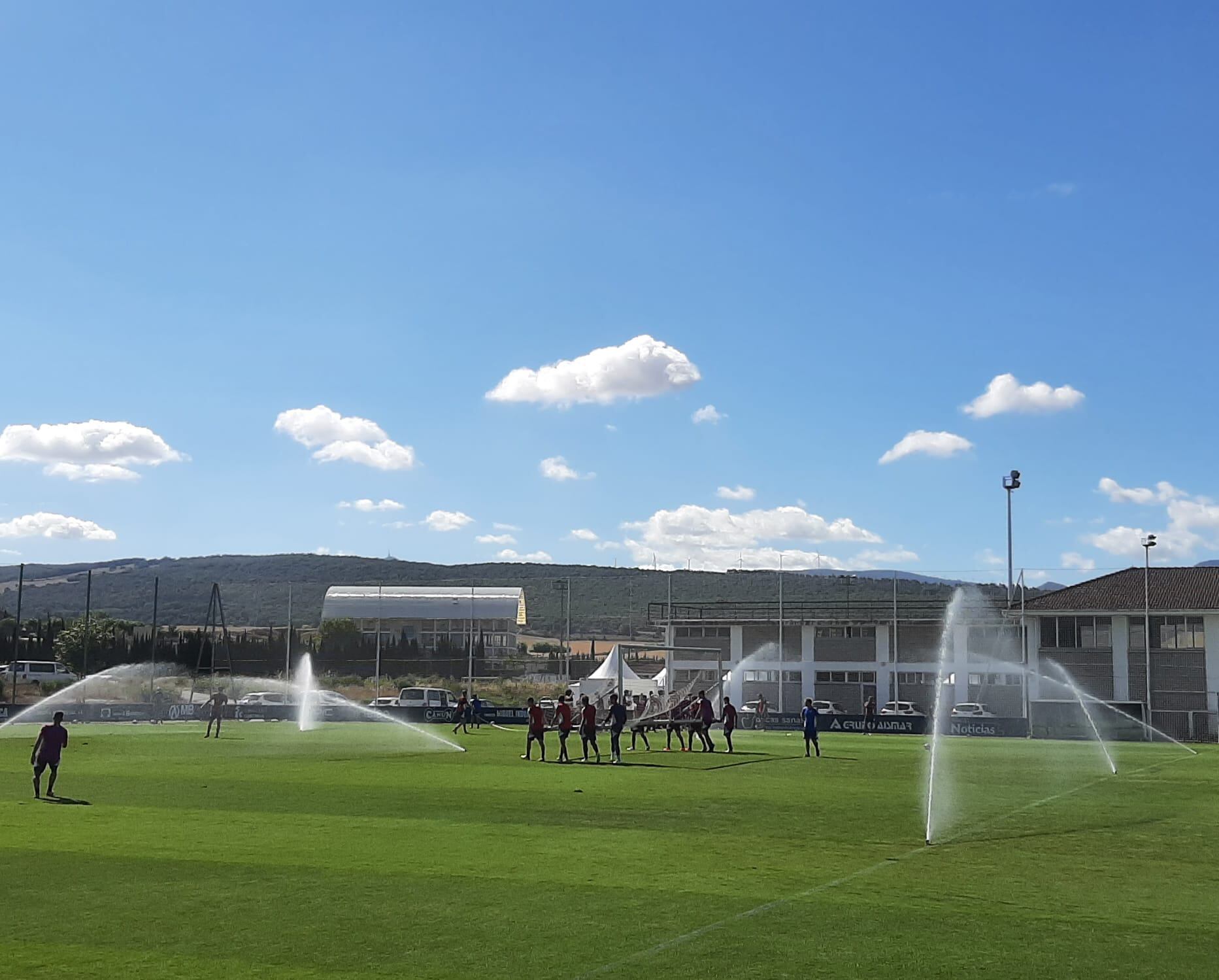 Osasuna sigue preparando en Tajonar el partido del sábado ante el Cádiz en el Sadar