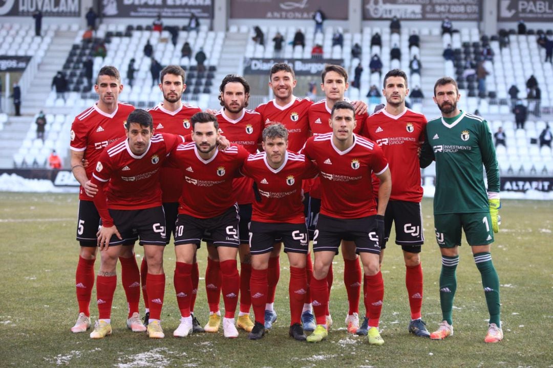 Última alineación del Burgos C.F.