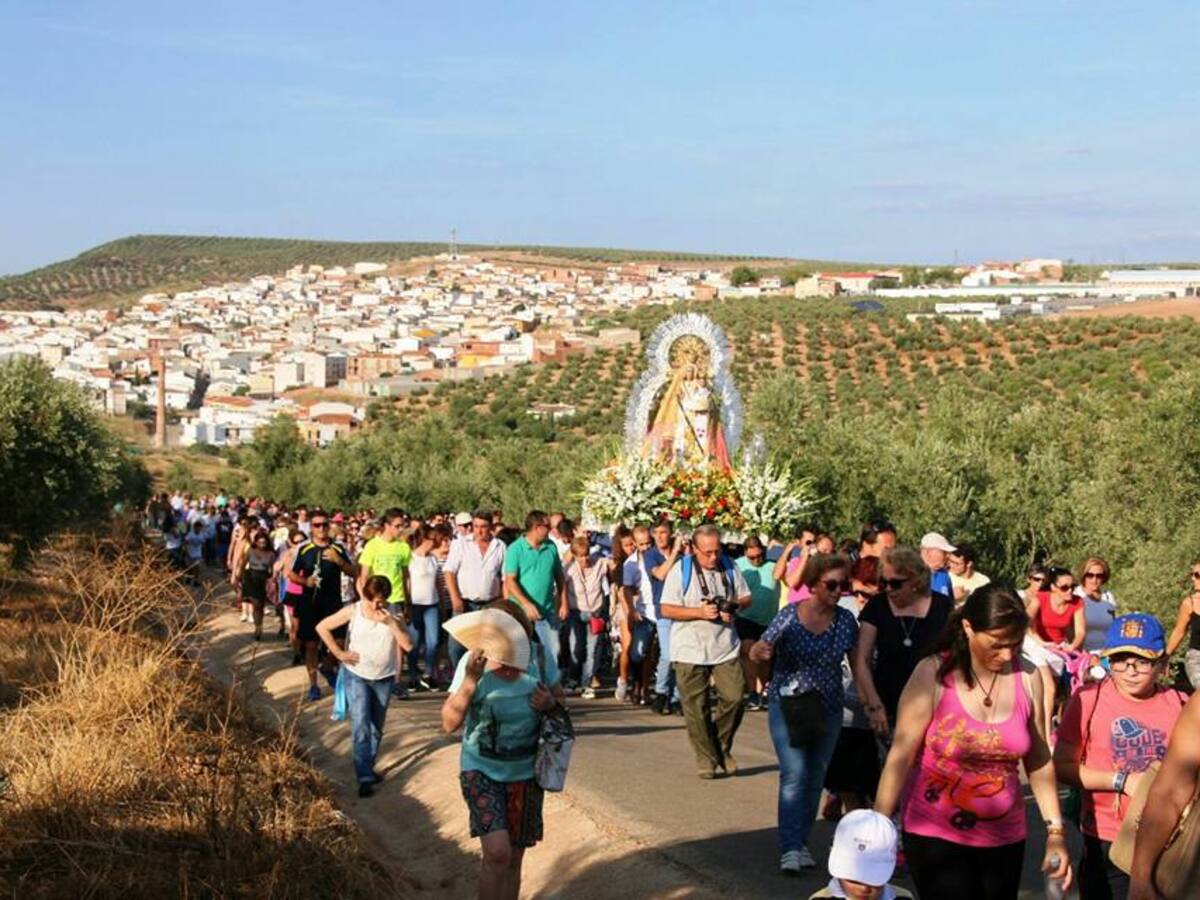 Pedro Antonio Pérez, hermano mayor de la Antigua y Real cofradía de Nuestra Señora de la Estrella. Romería 2022