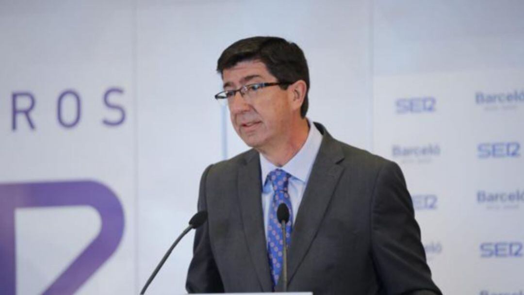 Juan Marín, vicepresidente de la Junta de Andalucía