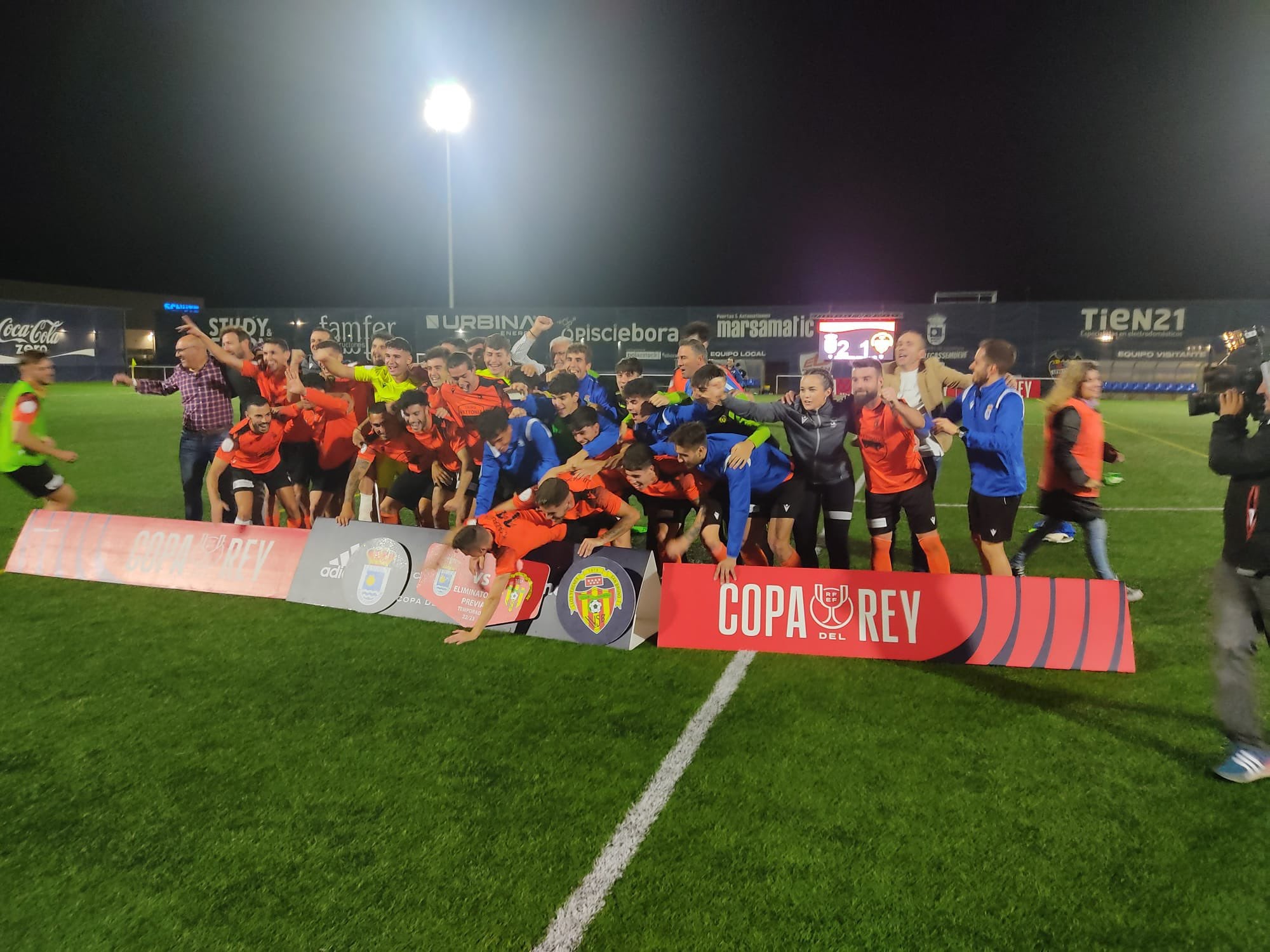 El Cazalegas celebra el pase a la Copa del Rey