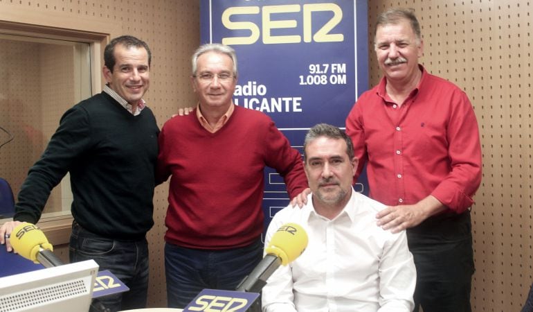 Juan Zaragoza, Lalo Díez, Antoni Arques y Carlos Arcaya en El Abierto de Hoy por Hoy