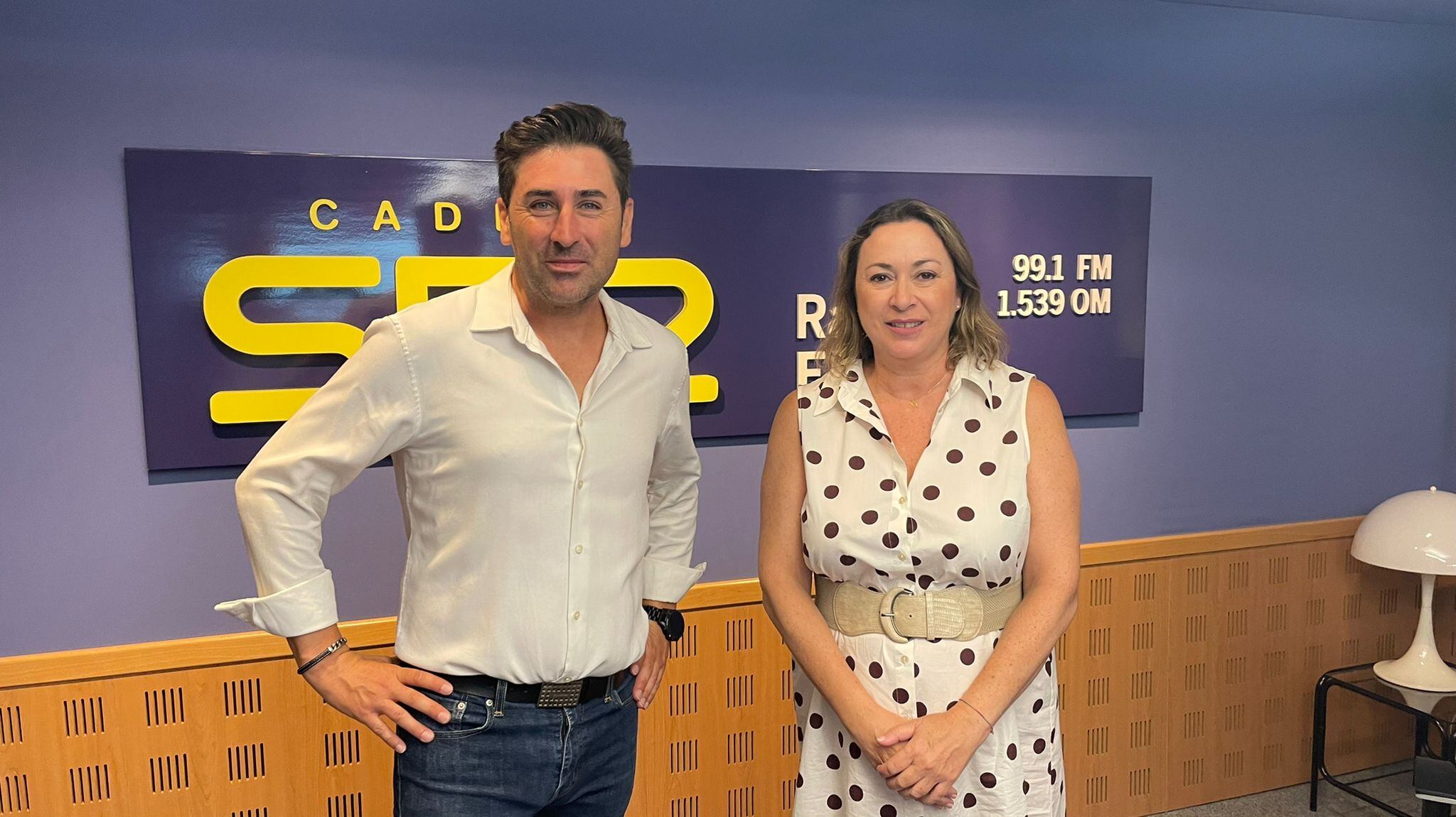 Carlos Cerdá y Cristina Medina