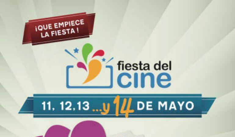 Cartel promocional de la Fiesta del Cine.