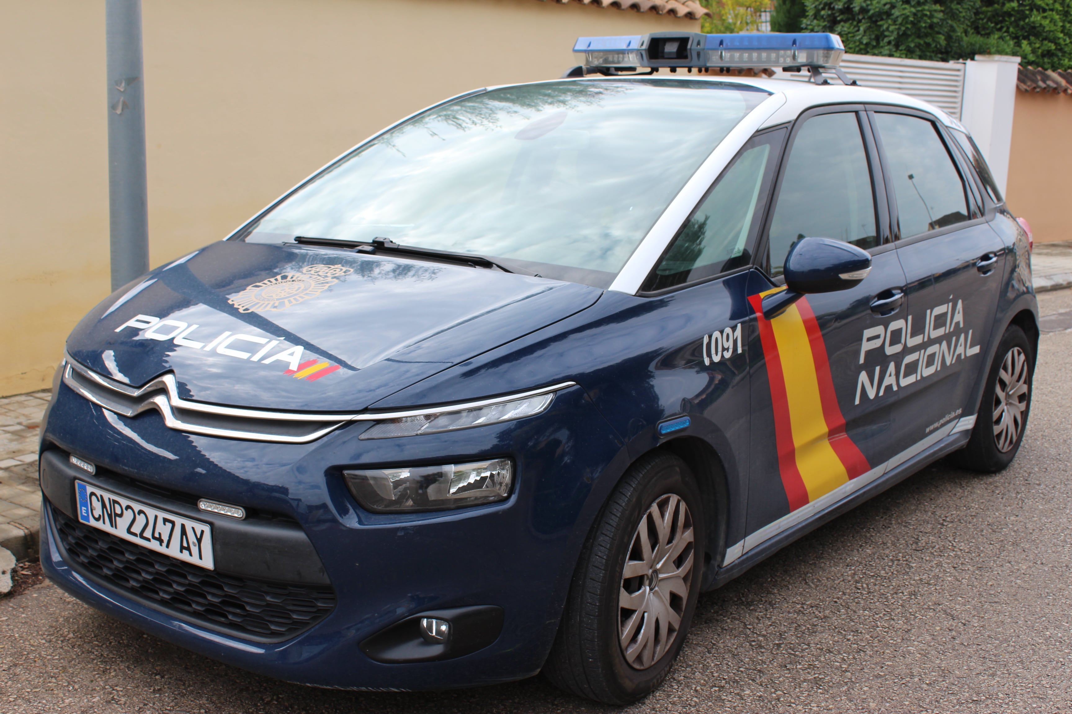 Una patrulla de Policía Nacional en una imagen de archivo.