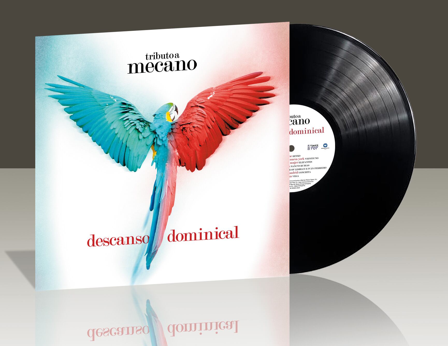 El tributo a Mecano “Descanso dominical” se publica en vinilo