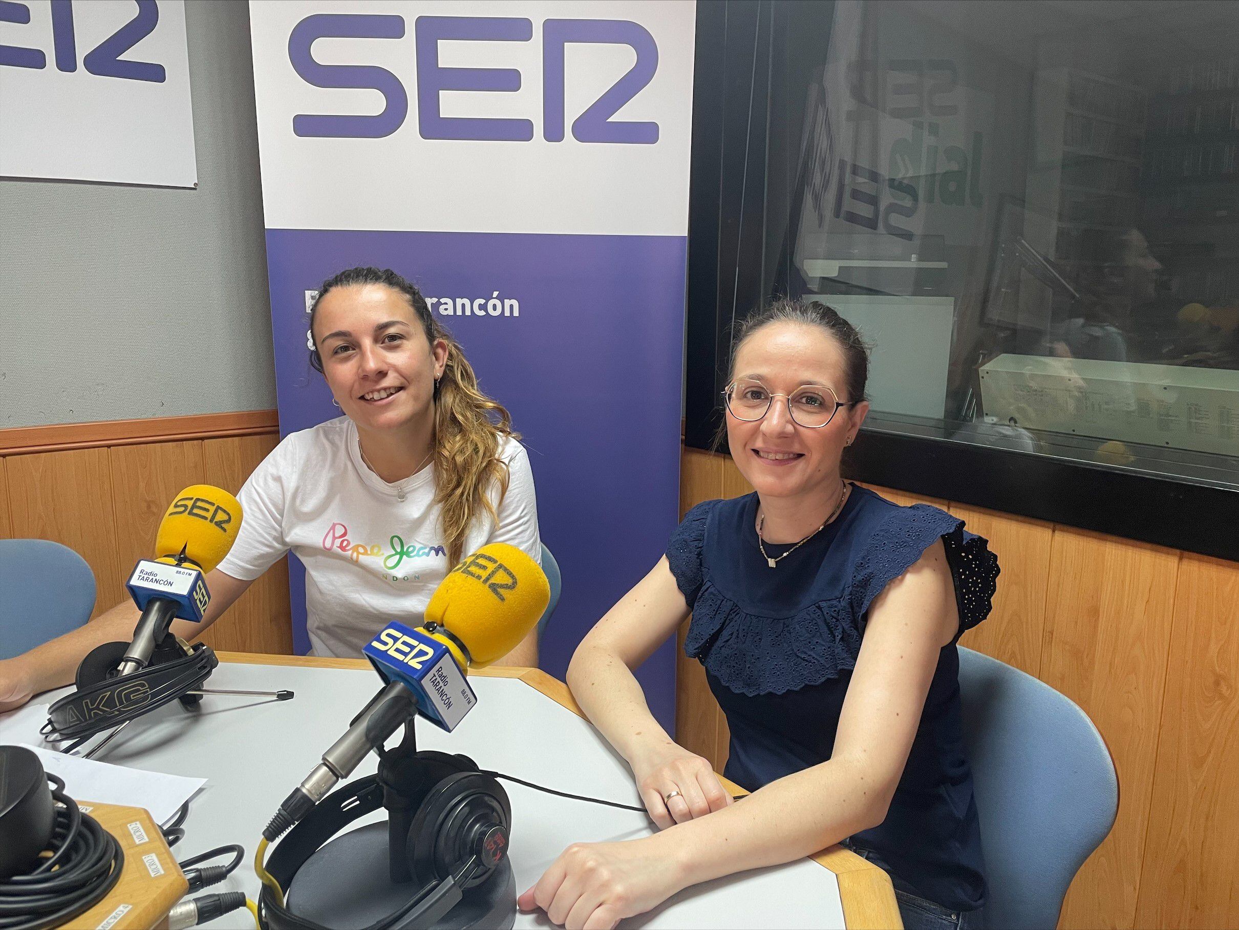 Celia Espada y Maria Camba de Federópticos Tarancón