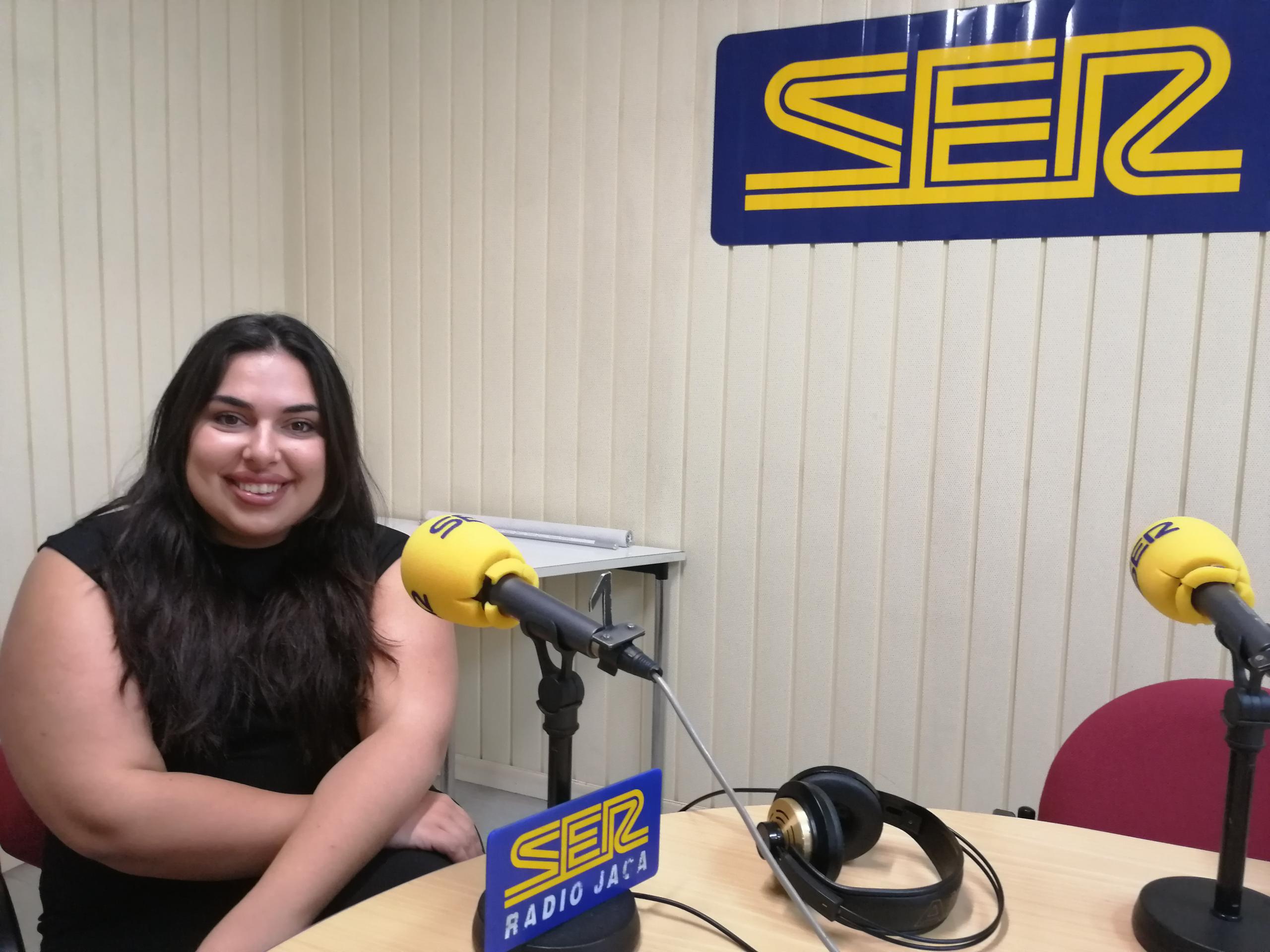 Blanca Martínez, actriz jaquesa