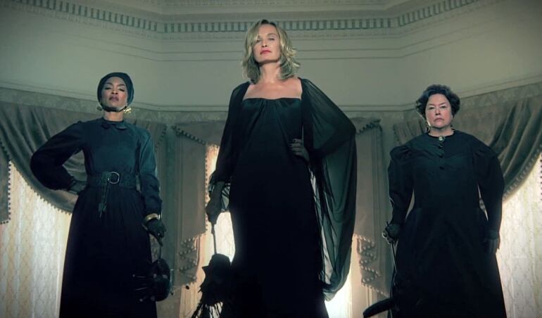 Angela Bassett, Jessica Lange y Kathy Bates 