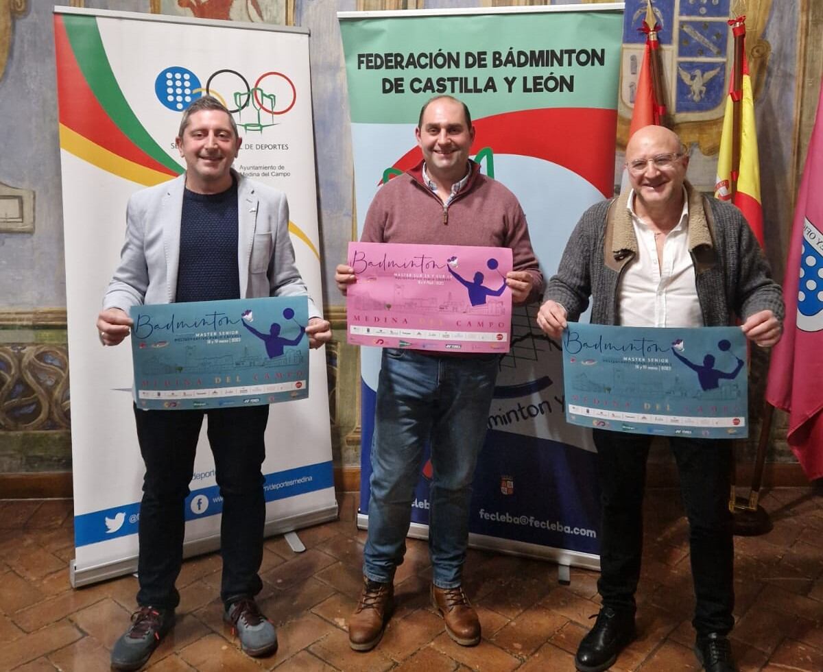 Presentación de las próximas citas con el bádminton en Medina del Campo