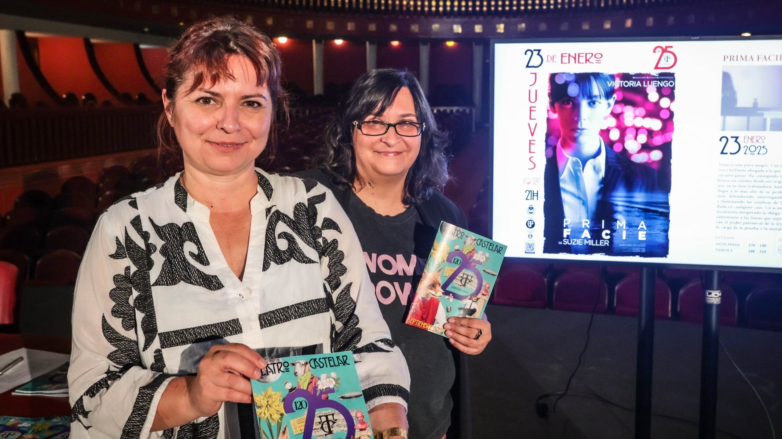 Rosa Vidal, concejala de Teatro de Elda, ha presentado la nueva programación del Teatro Castelar