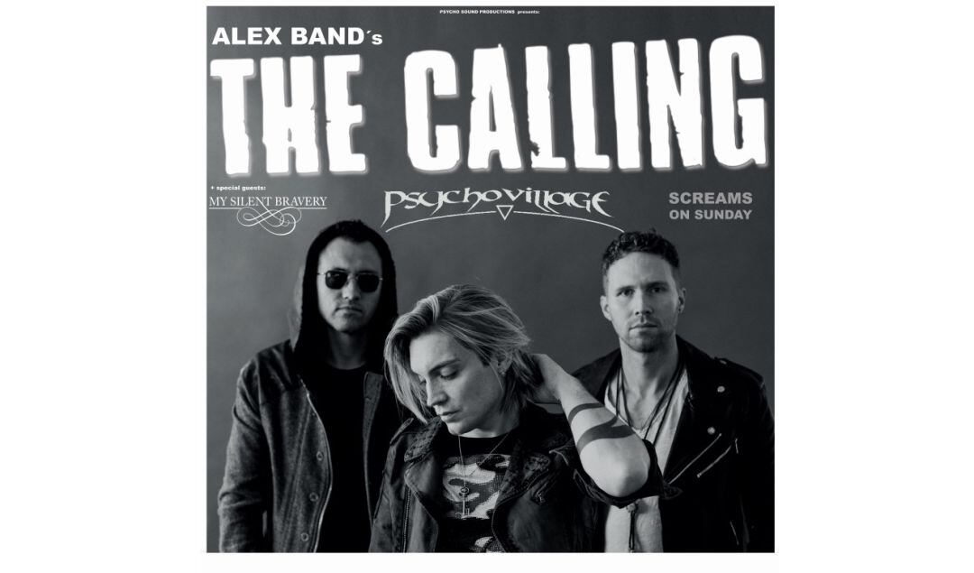 La banda de rock alternatiu The calling aterra a Barcelona el pròxim 2 de febrer