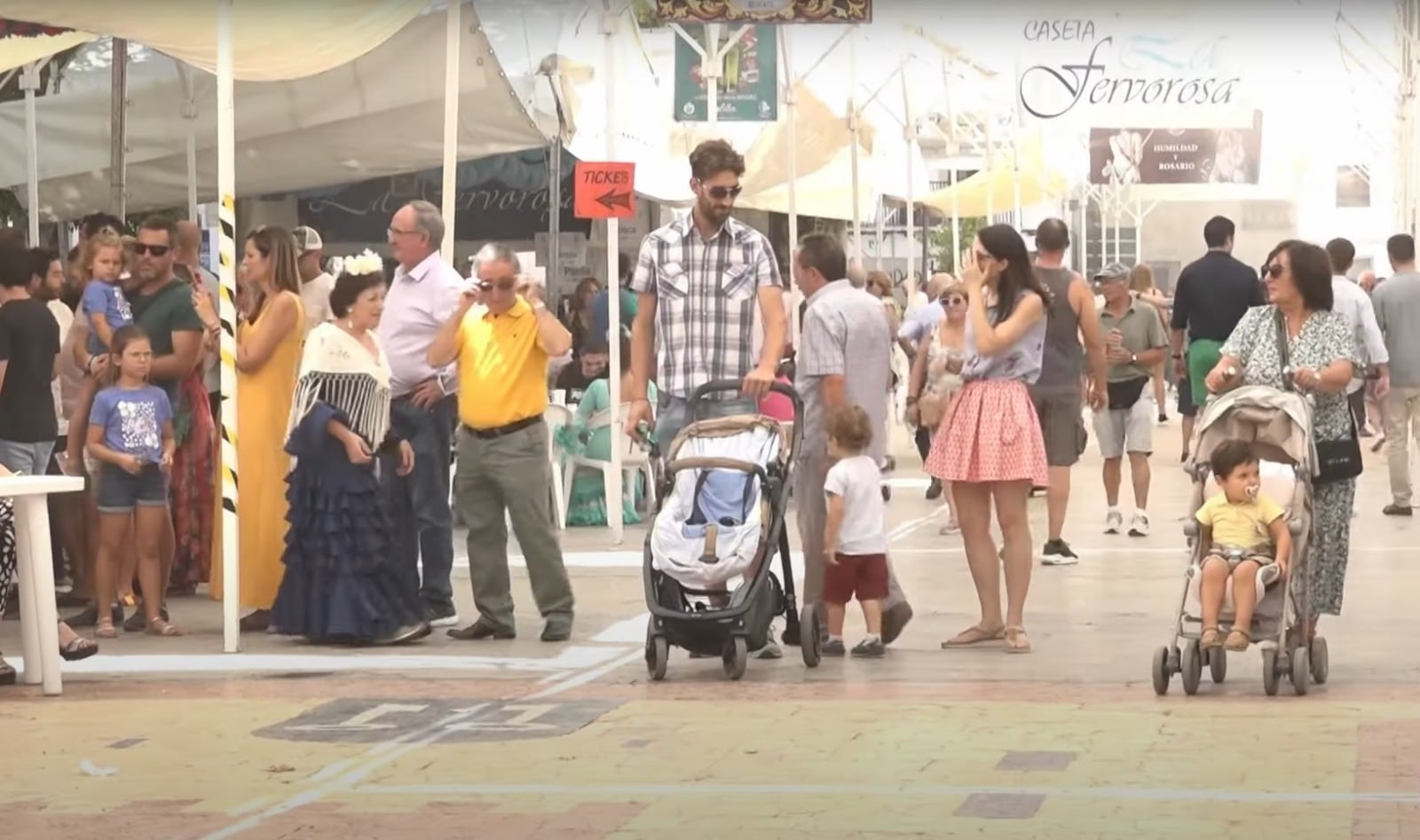 La Feria de Día en la localidad de Baeza, en la provincia de Jaén