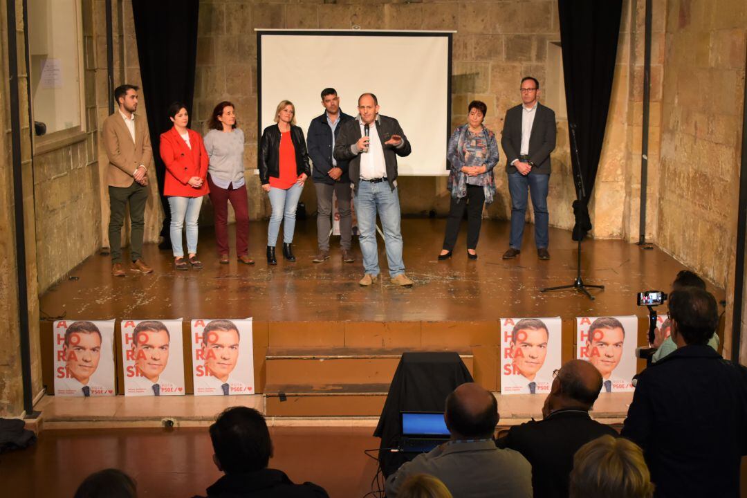 El partido socialista eligió la iglesia de San Nicolás para el incio de campaña