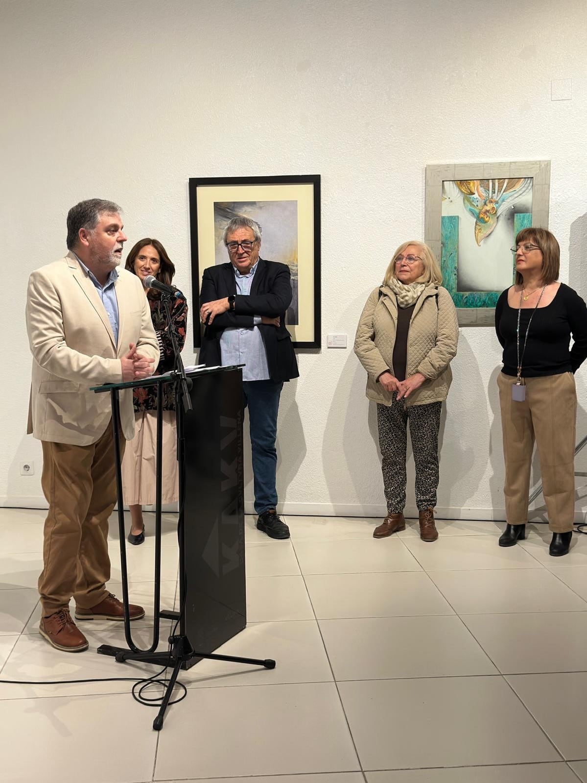 Inauguración exposiciones de Pedro Marco