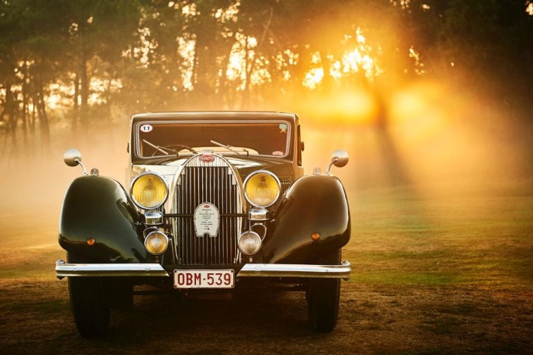 Uno de los automóviles paricipantes en el Sotogrande Grand Prix