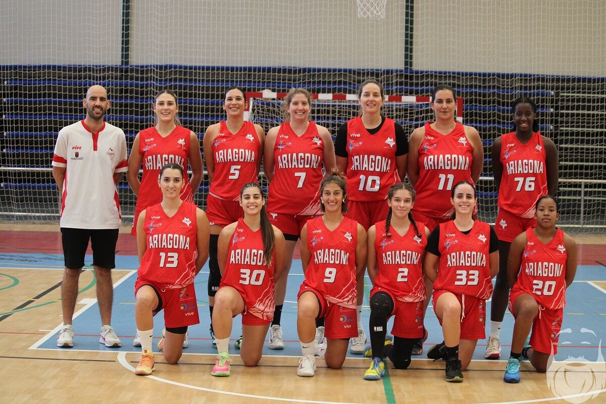 Jugadoras del CB Ariagona.