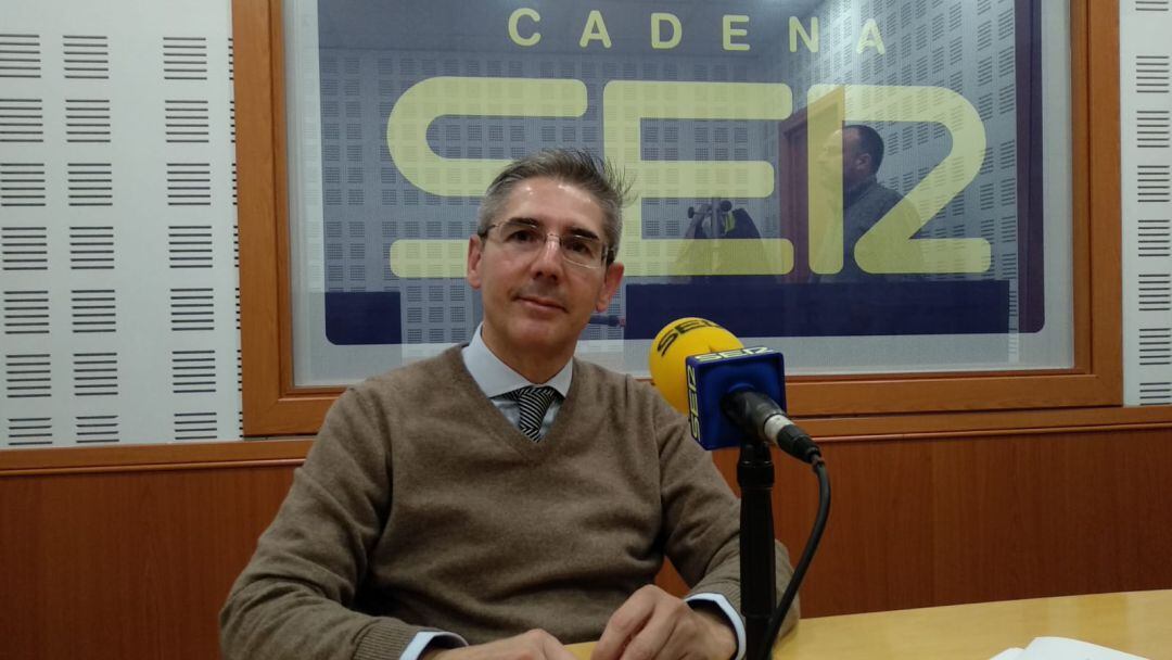 Juan Salado, adjudicatario del Palacio de Congresos de la Calle Torrijos, durante la entrevista en Radio Córdoba