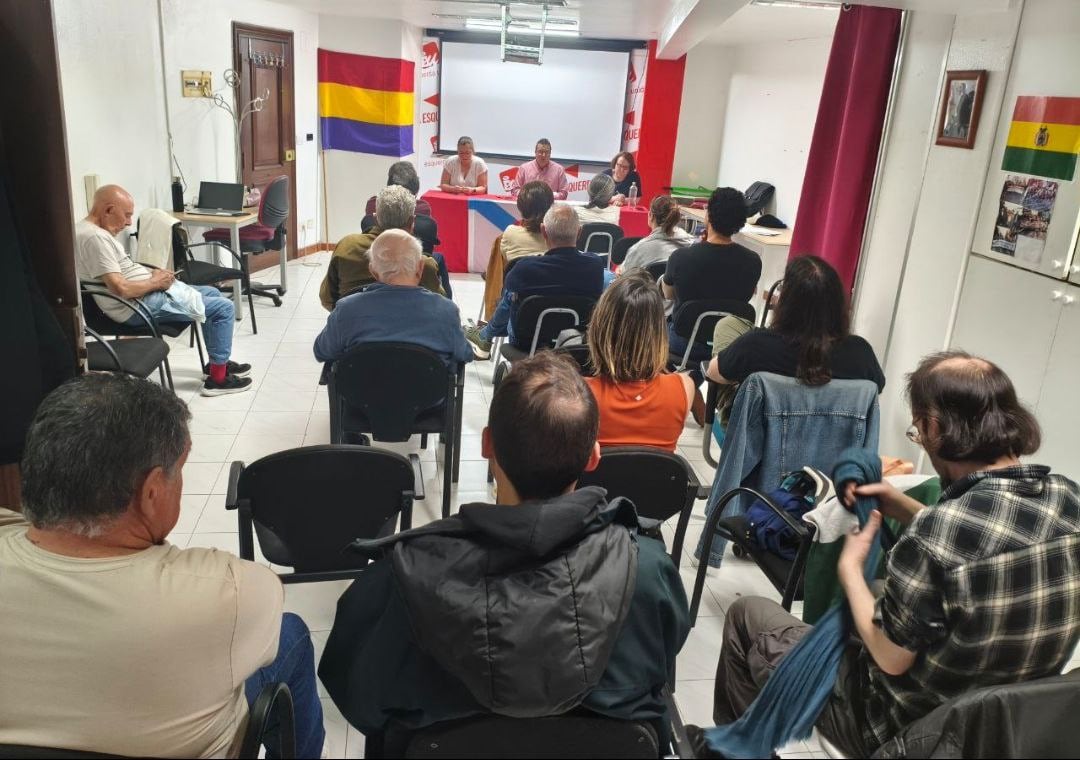 Imagen de archivo de la Asamblea Local de Esquerda Unida en Vigo