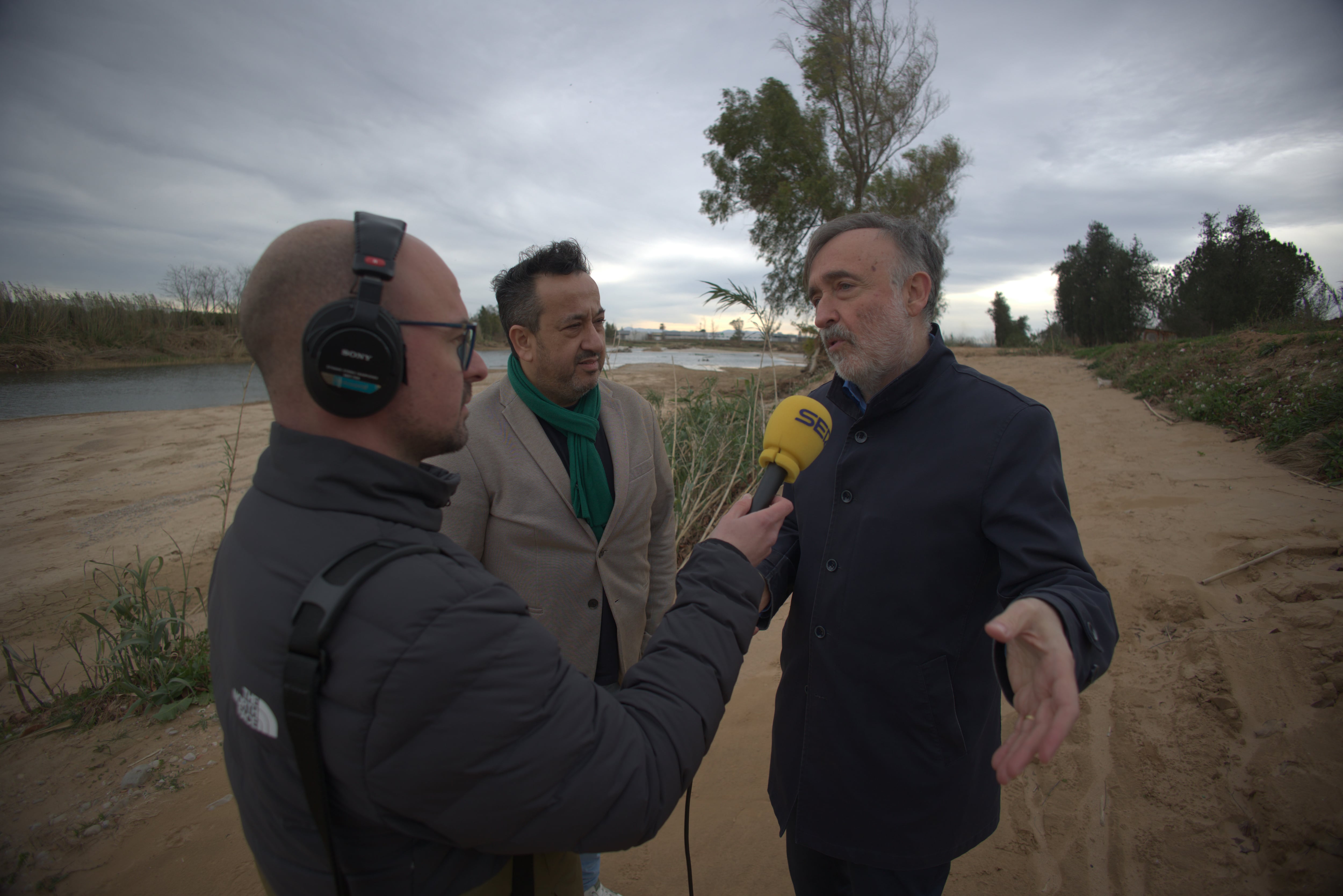 El alcalde de l&#039;Alcúdia, Andreu Salom, en &quot;Hoy por Hoy Xàtiva&quot;. Fuente: Miguel Valls