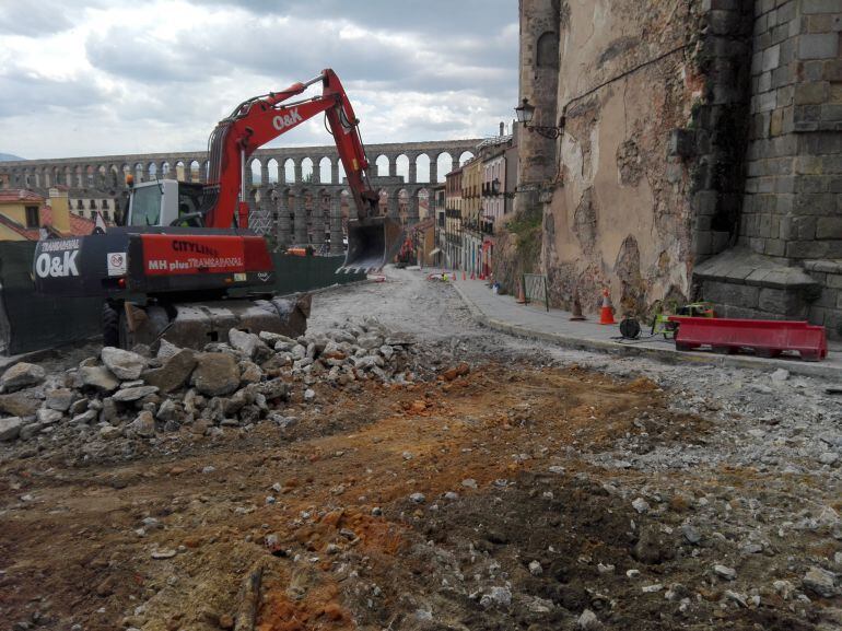 Obras calle San Juan