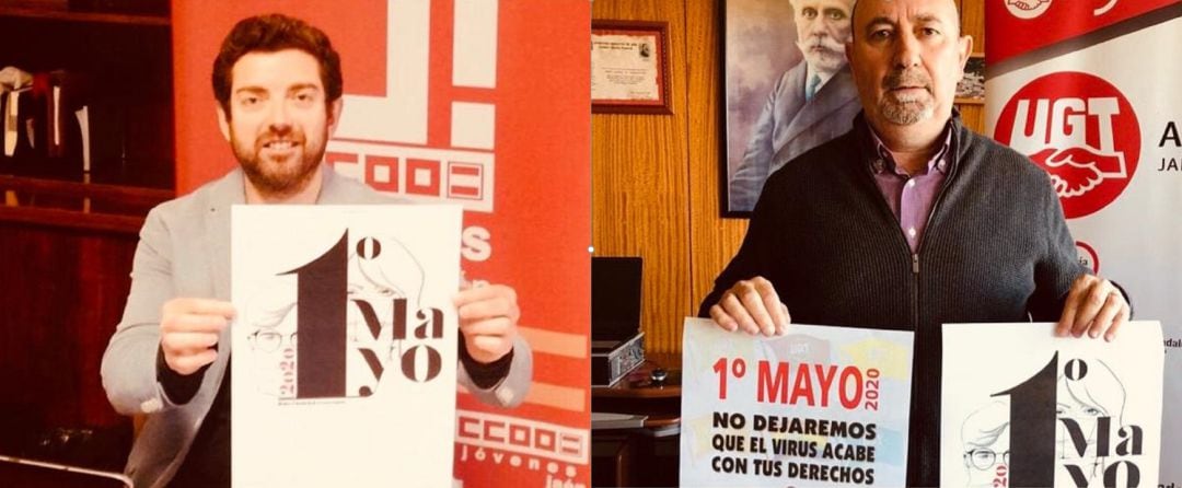 Manuel Salazar (UGT) y Francisco Cantero (CCOO)