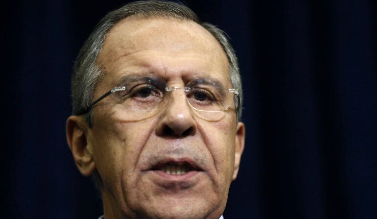 El ministro de Exteriores de Rusia, Serguéi Lavrov.