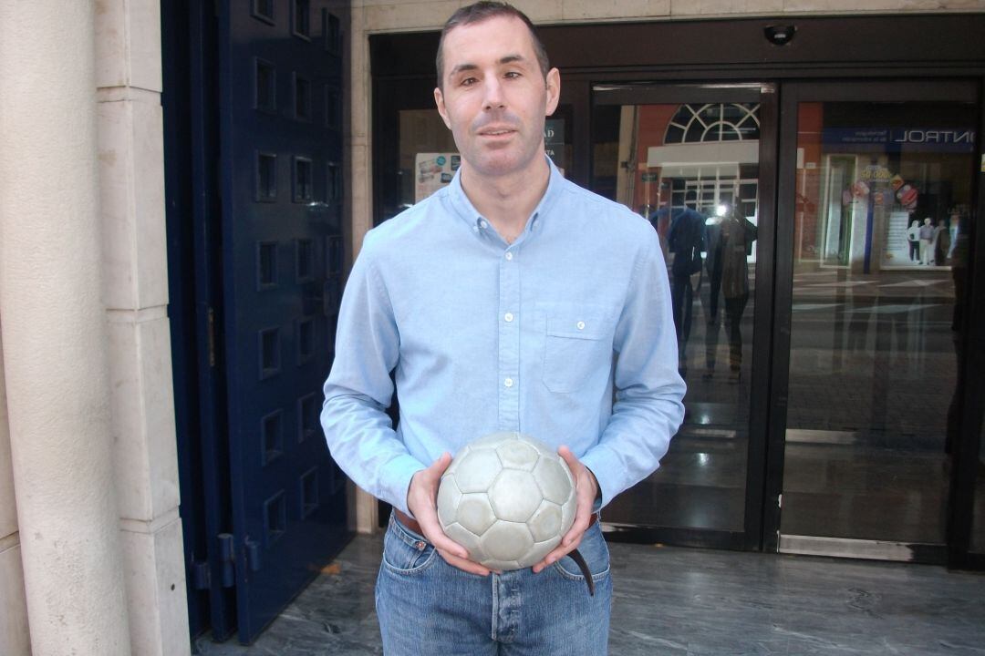 Marcelo Rosado es también capitán de la selección española de fútbol 5