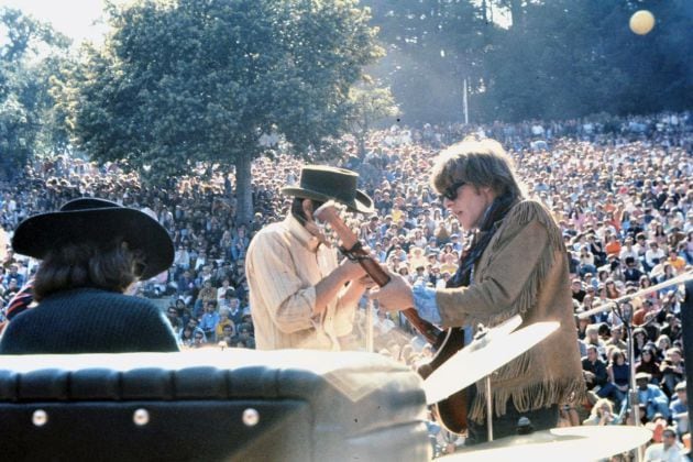 Actuación en junio de 1967 en el Fantasy Fair and Magic Mountain Music Festival