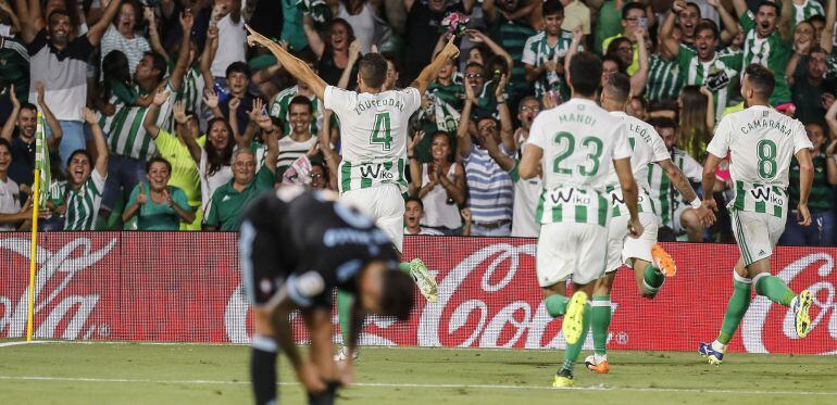 El Betis se ha impuesto al Celta en la segunda jornada de la Liga.