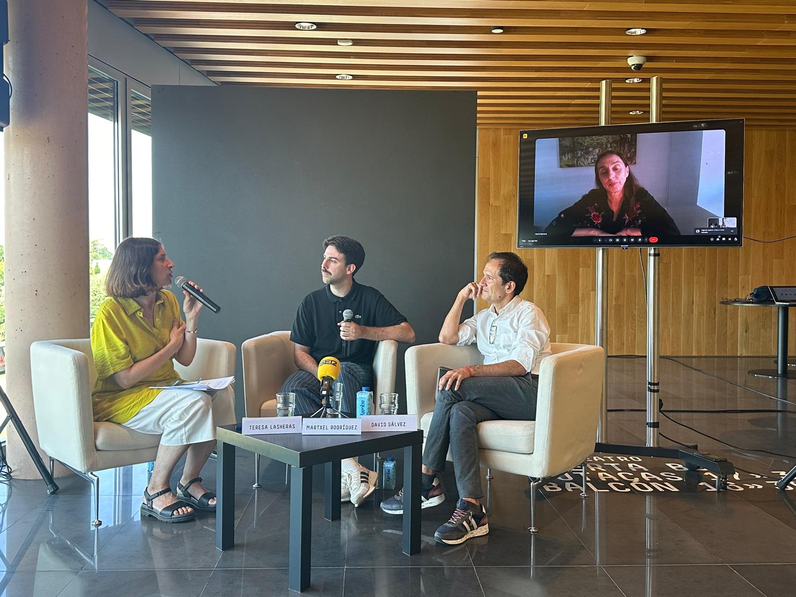 Teresa Lasheras, Martxel Rodríguez, David Gálvez y Muriel Romero presentan la nueva temporada del Museo Universidad de Navarra