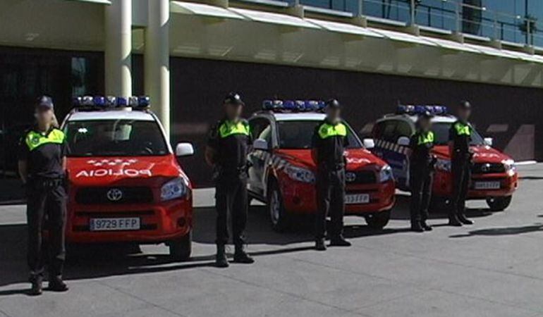 Policías BESCAM Fuenlabrada.