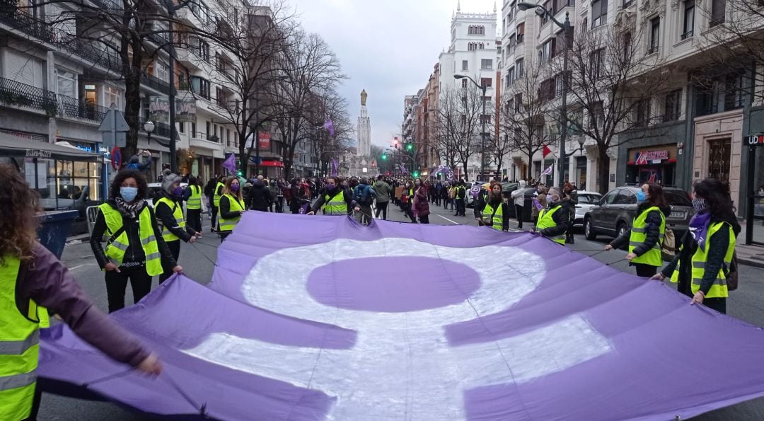 Manifestación del 8M en Bilbao