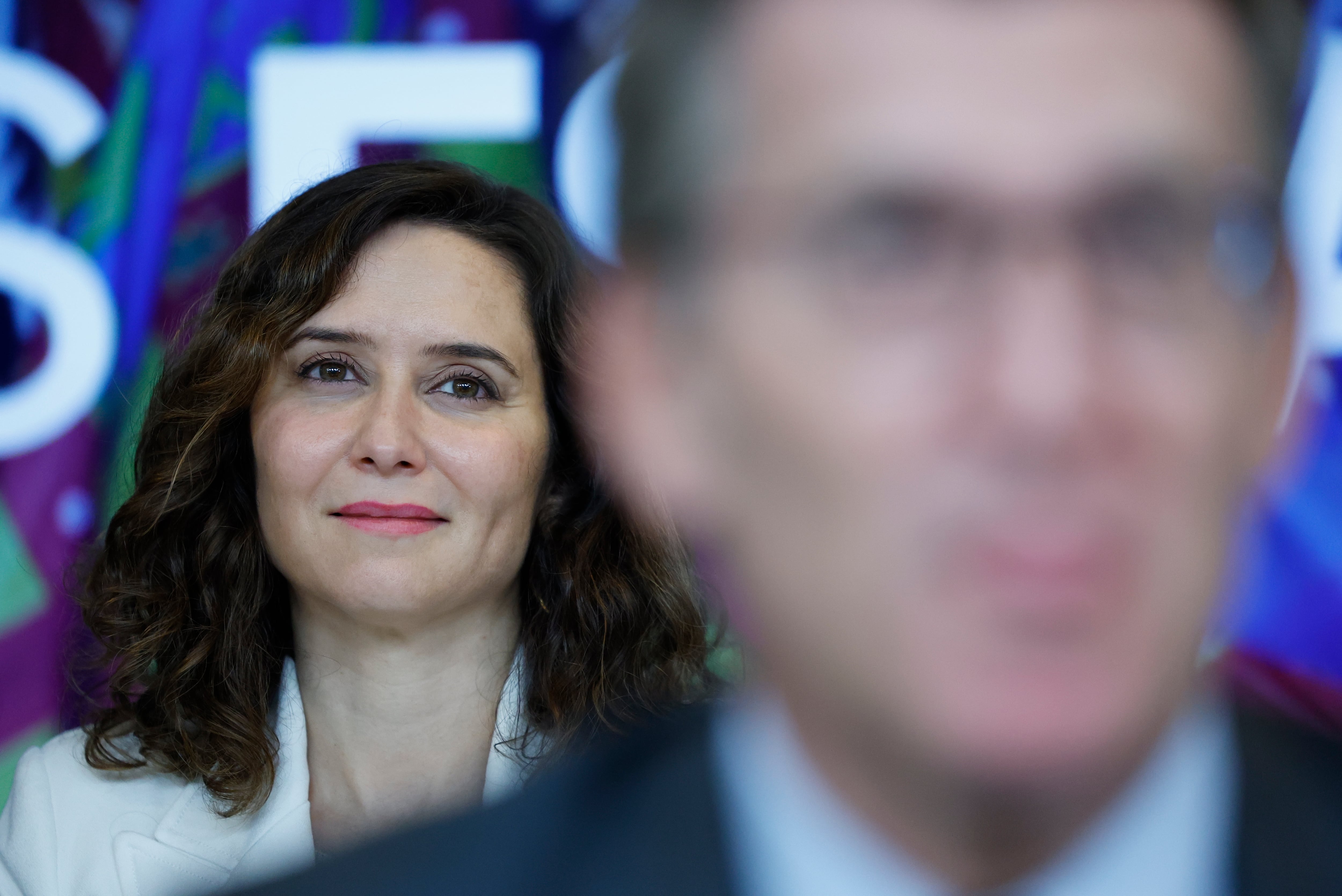 La presidenta de la Comunidad de Madrid, Isabel Díaz Ayuso, durante la Junta Directiva Nacional de la formación, el pasado lunes en Madrid.