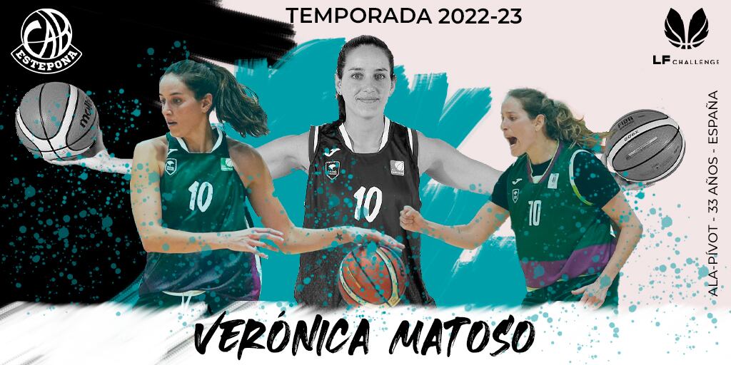 La ala-pívot Vero Matosa, nueva jugadora del CAB Estepona de la Liga Challenge