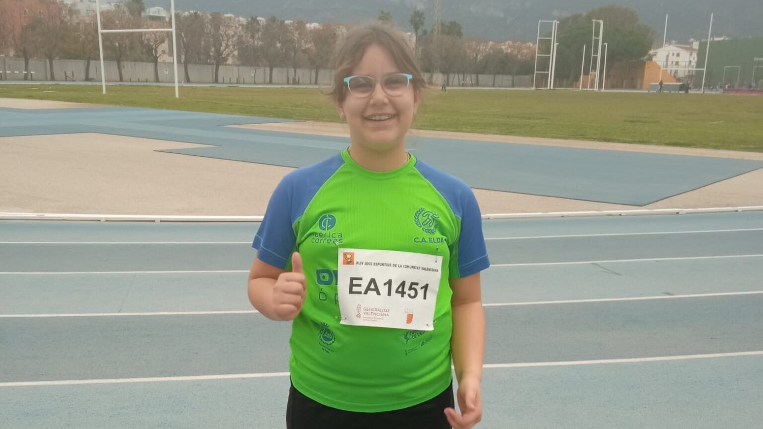 Lucía García destacó en Denia