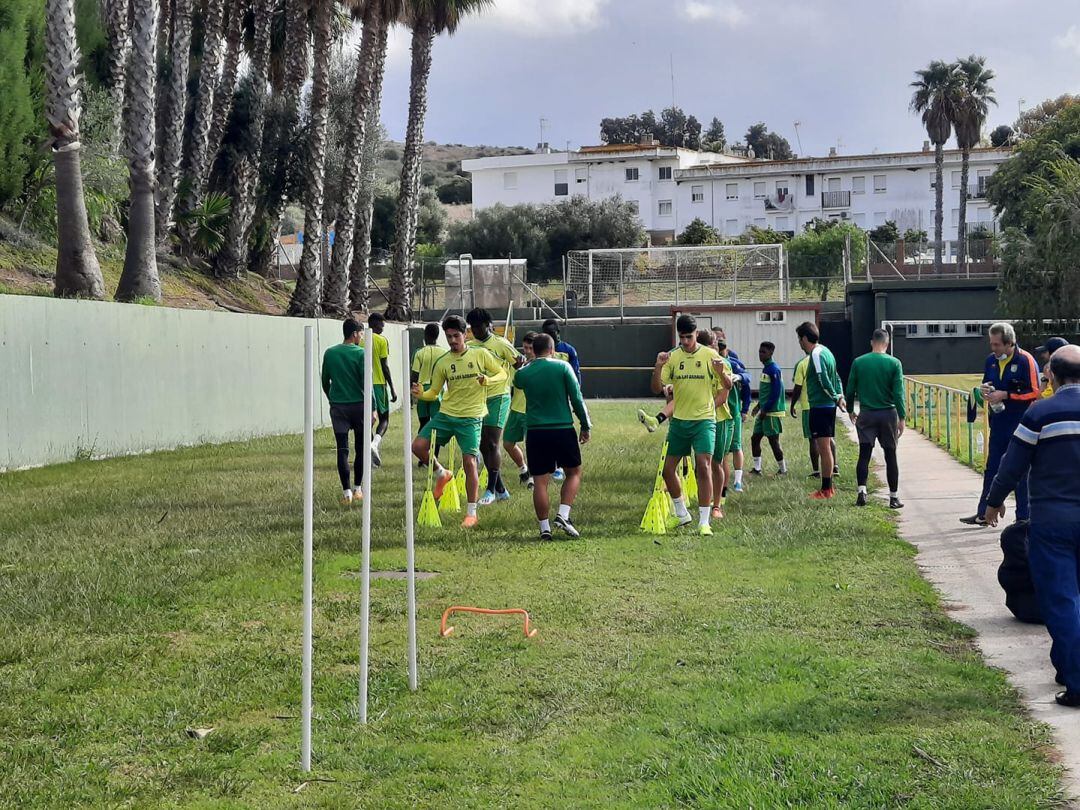 Un entreno de la Unión.