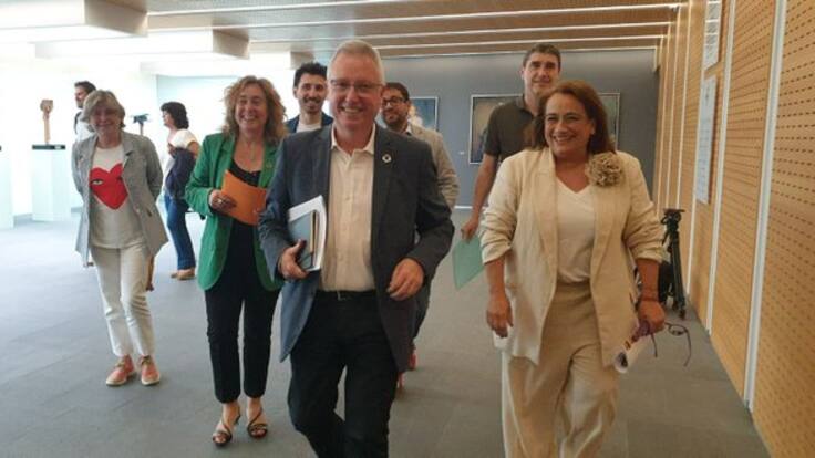 José Ignacio Asensio: "No vamos a negociar ni con EH Bildu ni con el PP un acuerdo de gobierno"