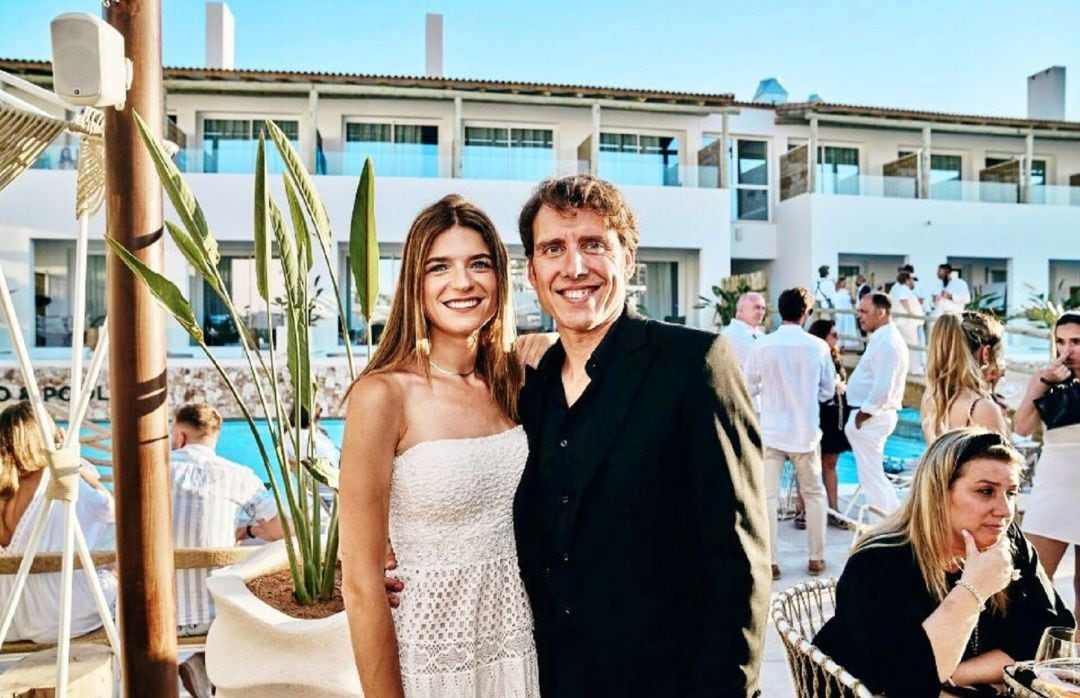 Bombón Reich, con su marido, en Suite Lago